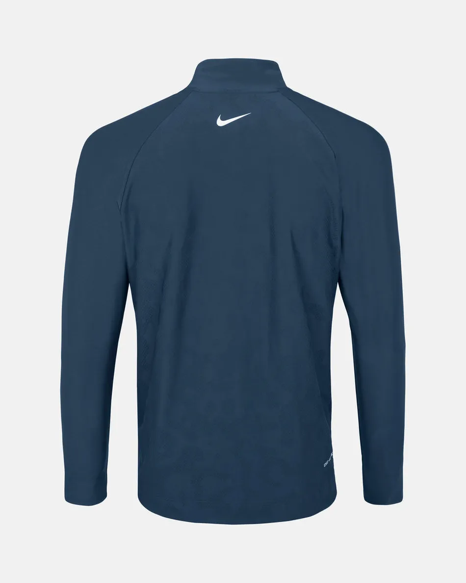 Spurs Nike Adult Golf High Zip Navy Top