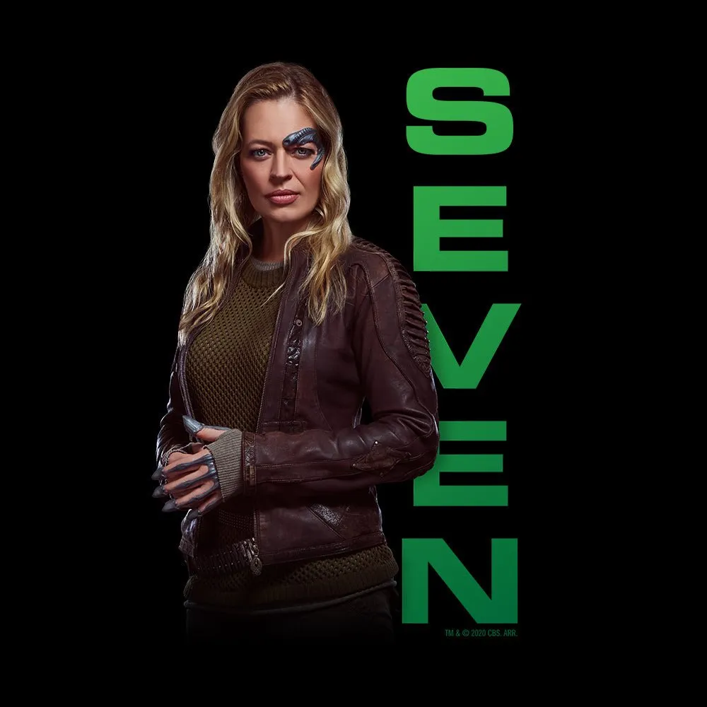 Star Trek: Picard Seven of Nine 3/4 Sleeve Baseball T-Shirt