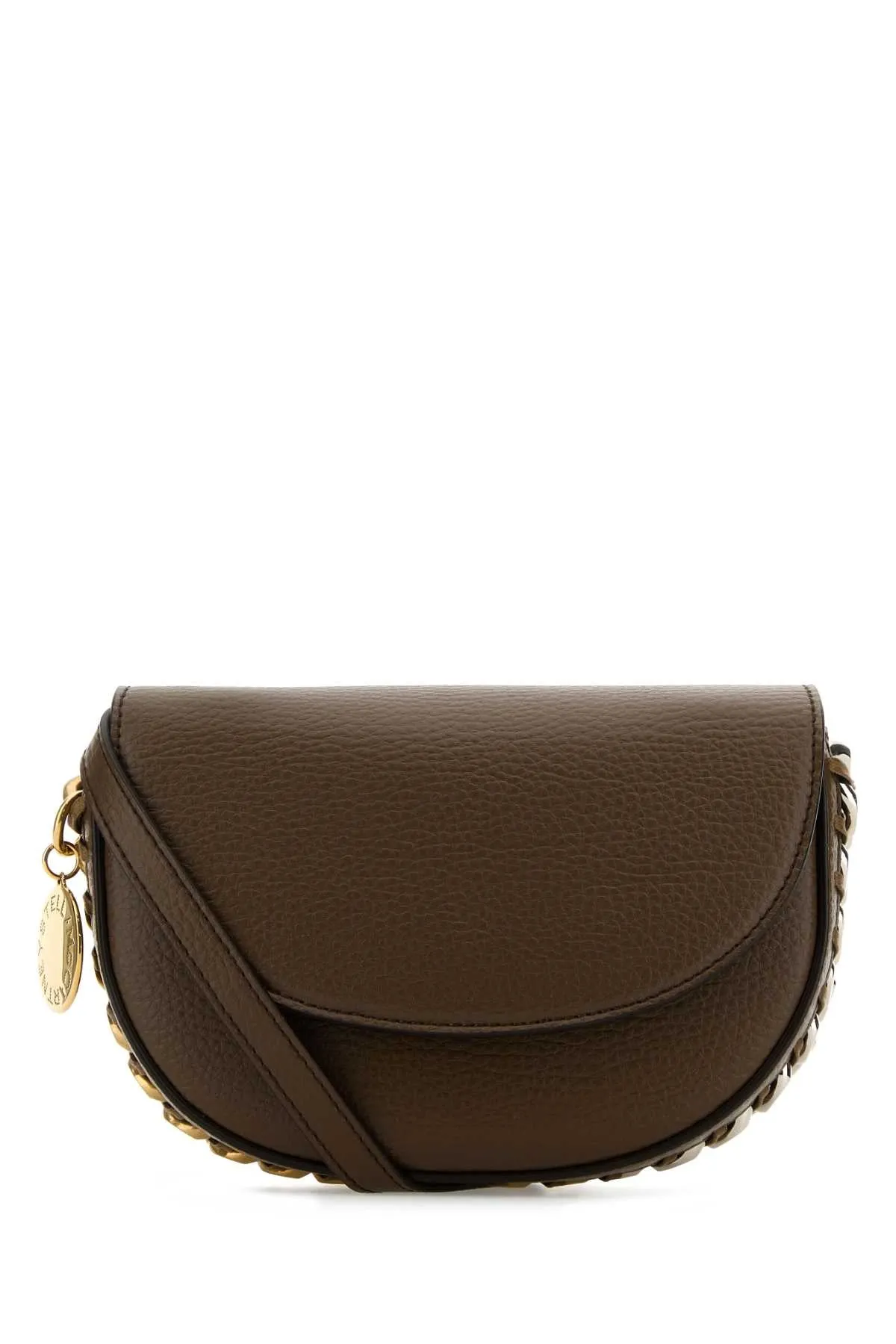 Stella Mc Cartney Brown Alter Mat Shoulder Bag
