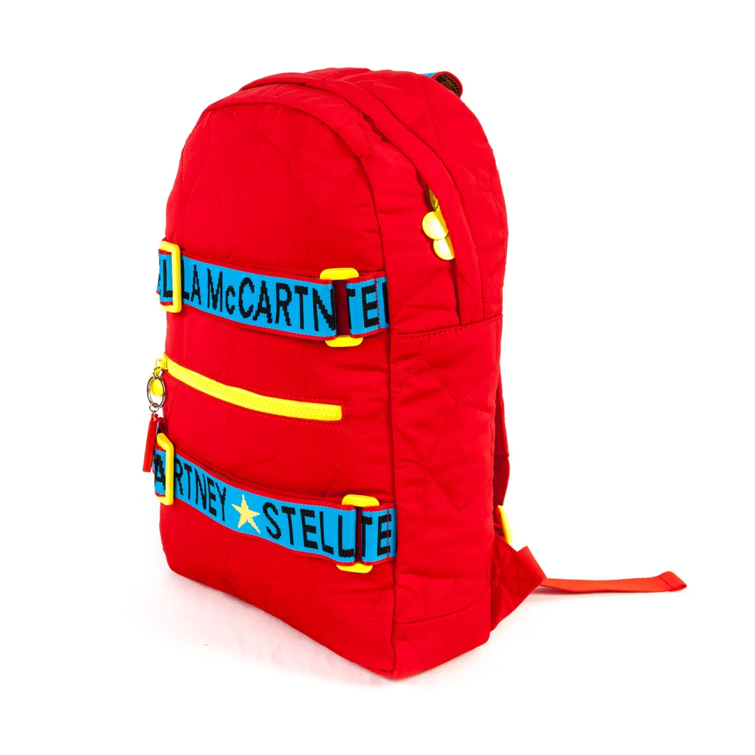 Stella Mccartney Logo Red Backpack For Girl