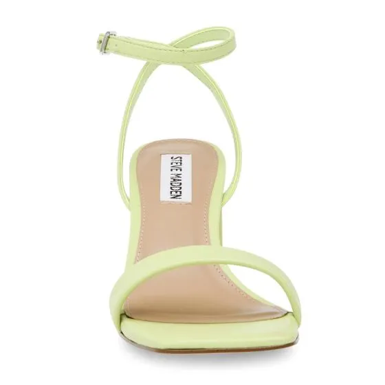 Steve Madden Luxe Lime Soft PU Sandals