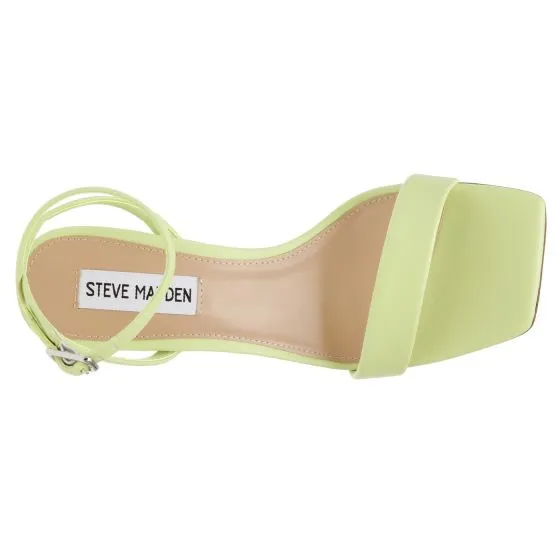 Steve Madden Luxe Lime Soft PU Sandals