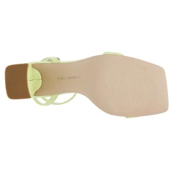 Steve Madden Luxe Lime Soft PU Sandals