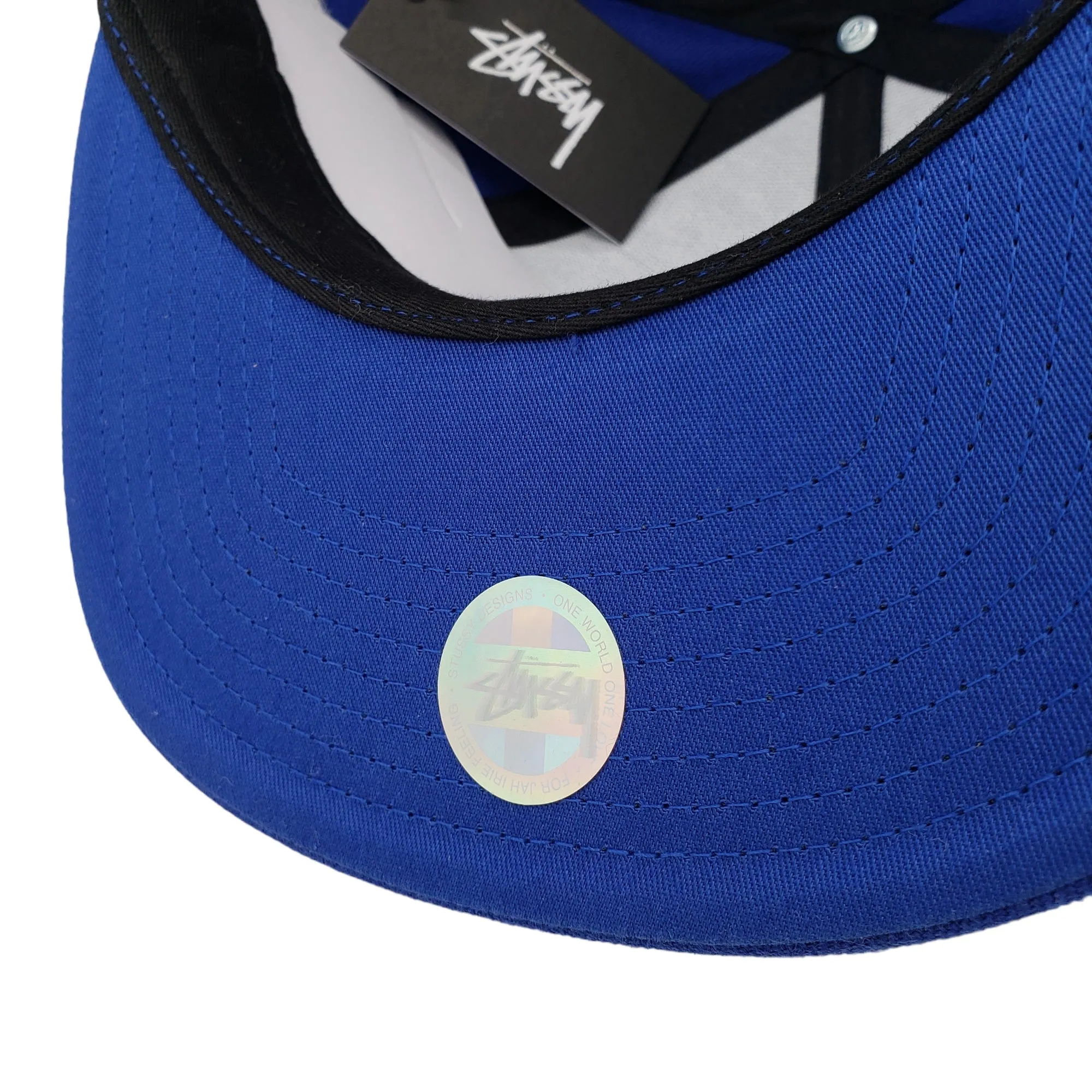 Stussy Cobalt 25 Goldie Baseball Cap