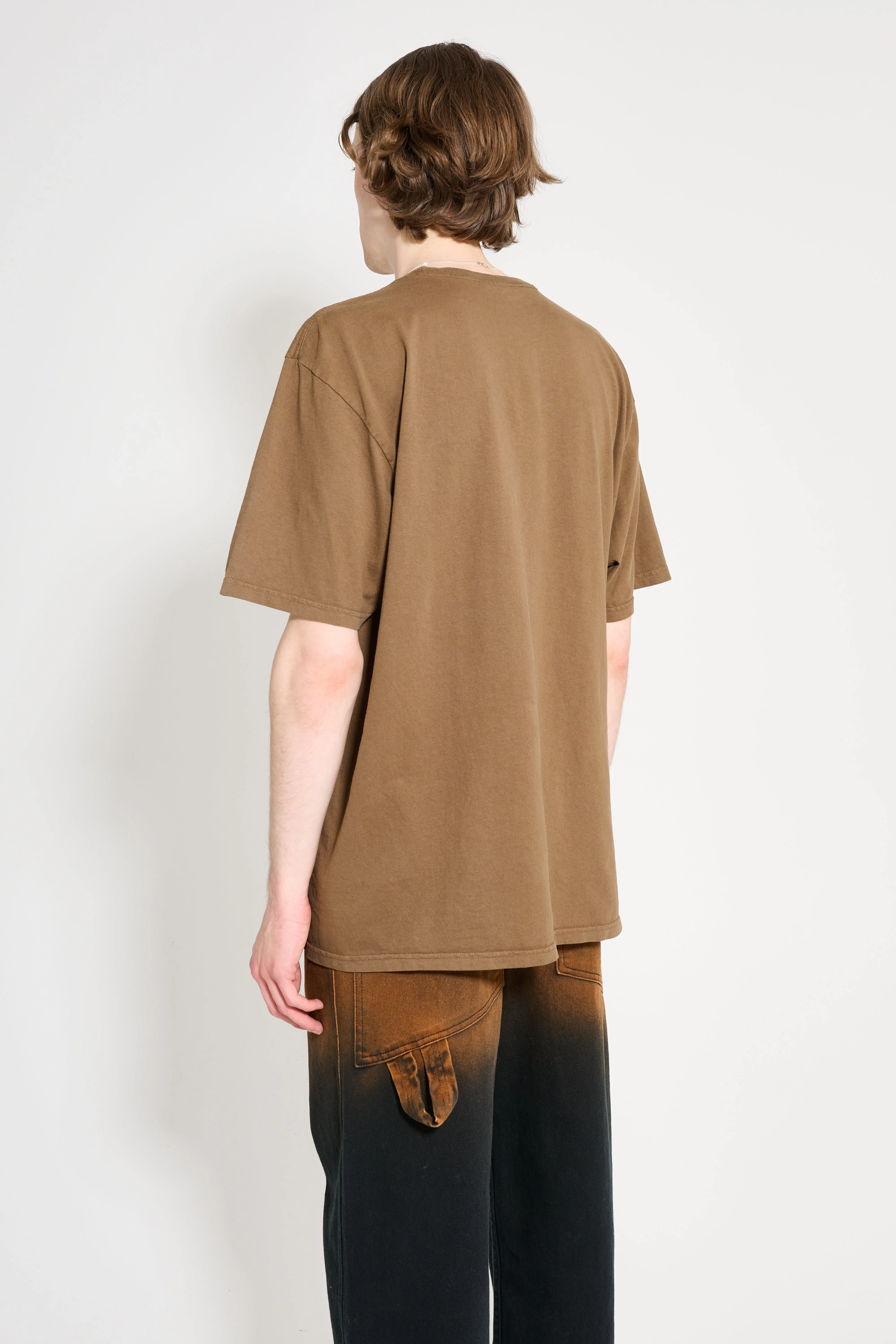 Stüssy Venus Oval Pigment Dyed Tee Brown