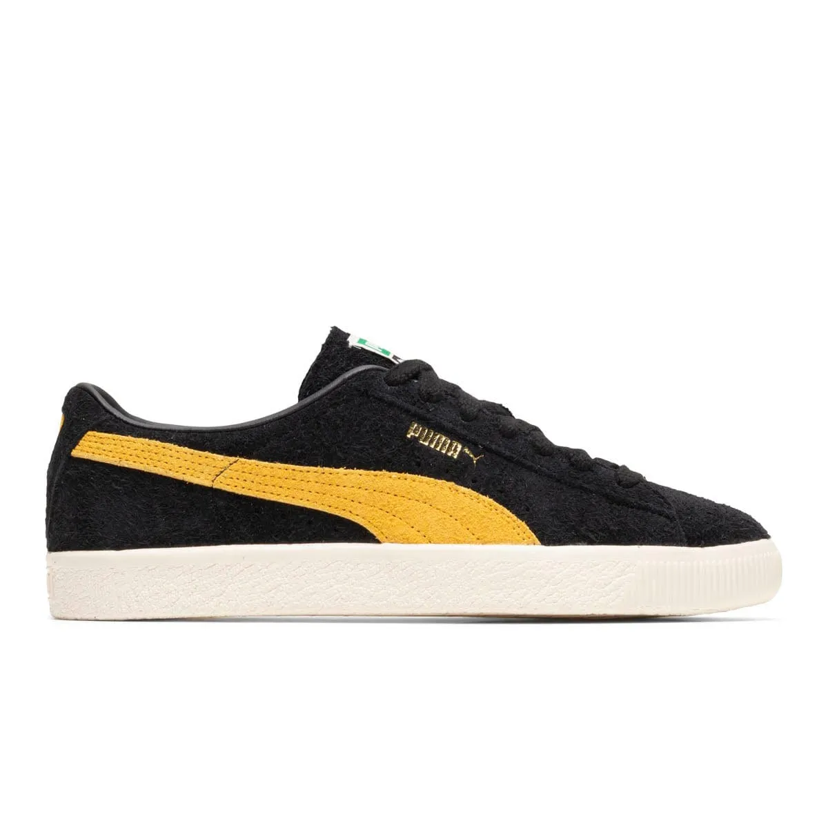 SUEDE VINTAGE HAIRY SUEDE PUMA BLACK/MUSTARD SEED/FROSTED IVORY | Bodega