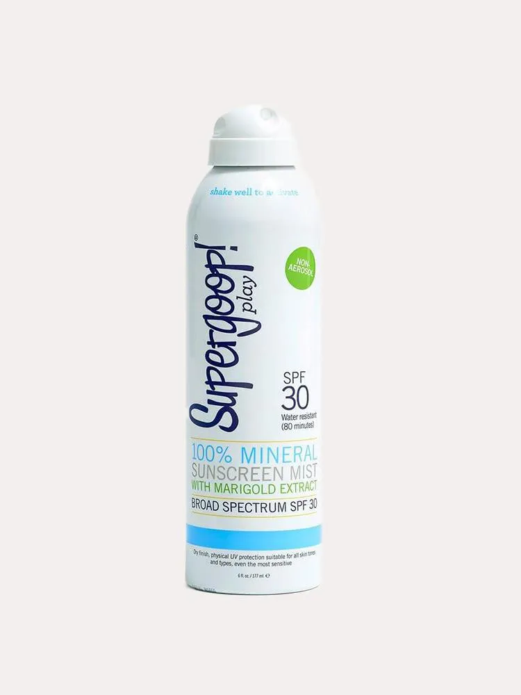    SUPERGOOP  100% Mineral Sunscreen Mist SPF 30    