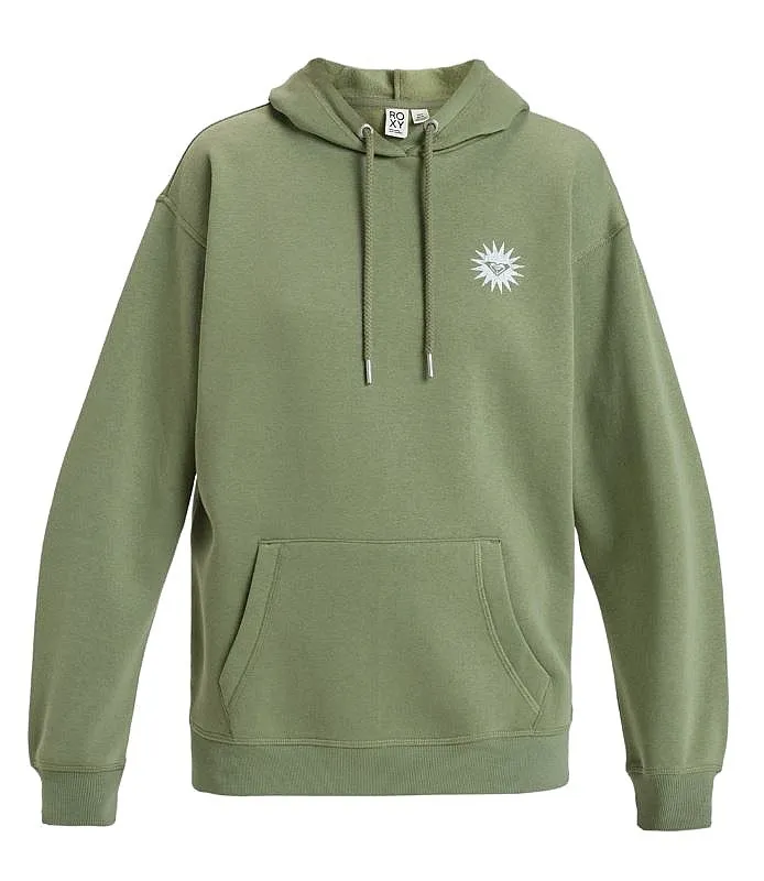 sweatshirt Roxy Surf Stoked Hoodie B - GLD0/Oil Green - women´s