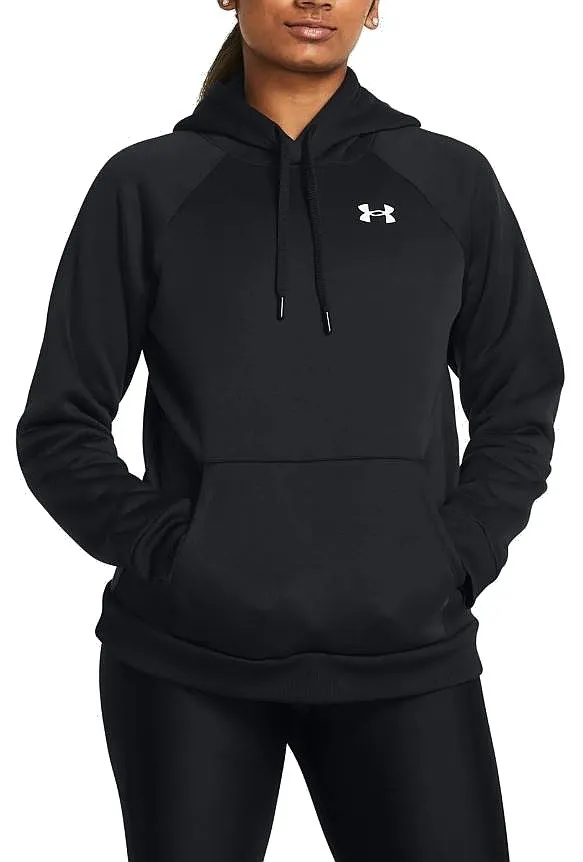 sweatshirt Under Armour Armour Fleece Hoodie - Black/Black - women´s