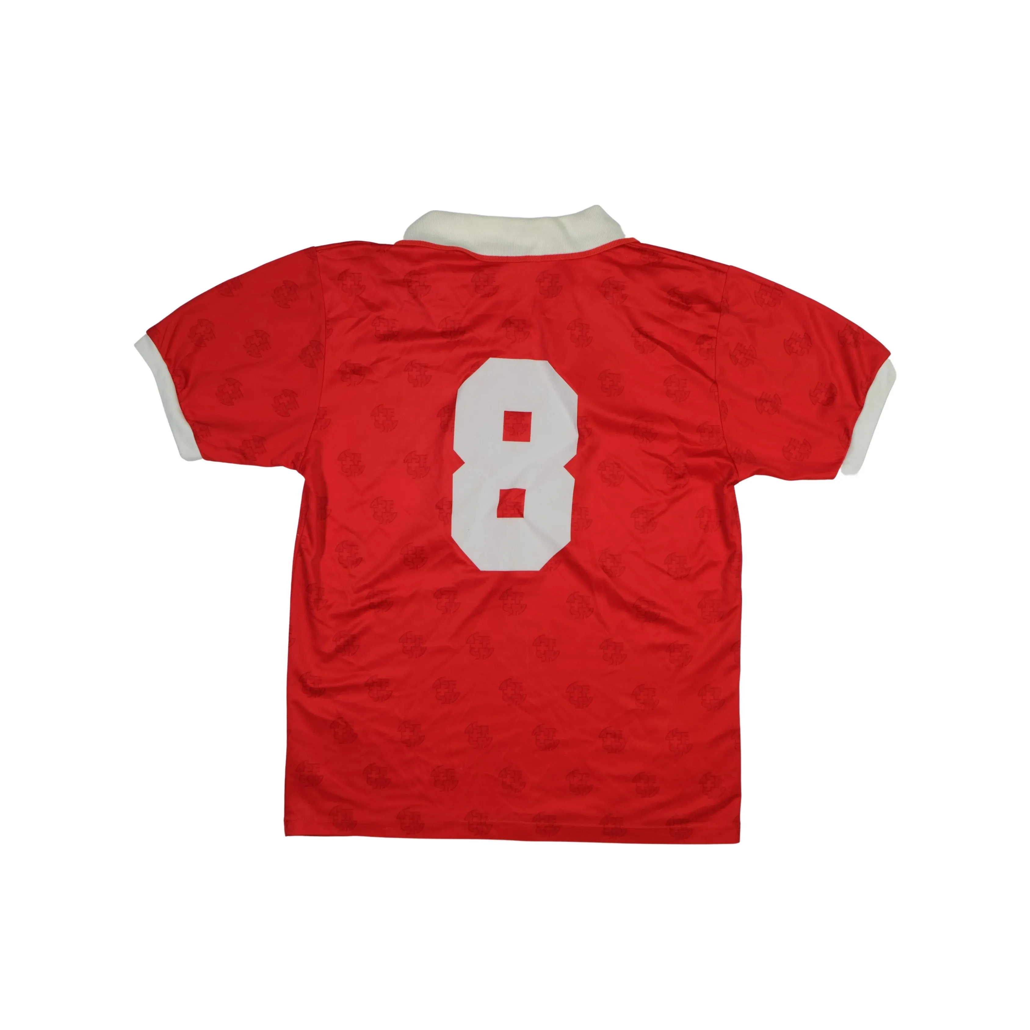 Switzerland 1994/1995/1996 Original Home Football Shirt Lotto Medium/Large