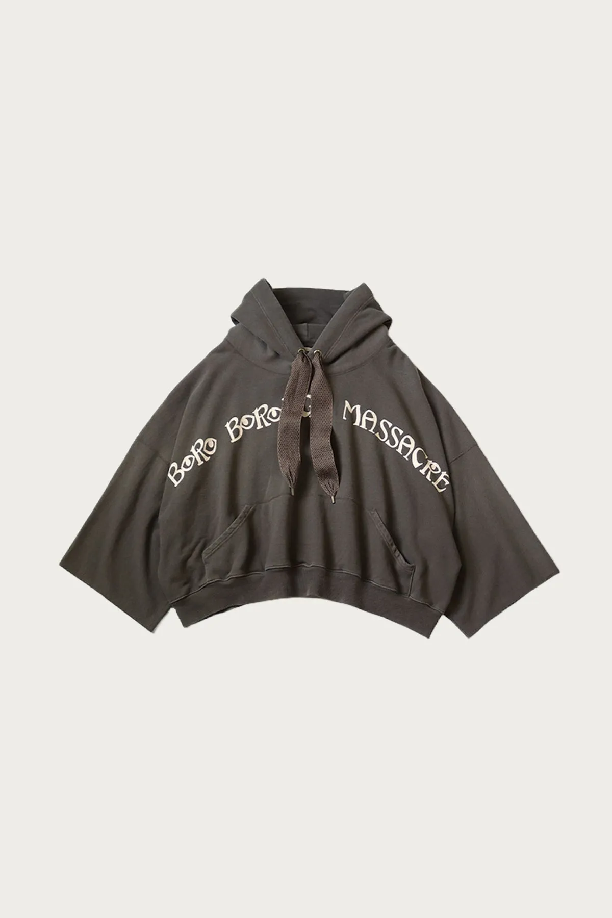 SWT Knit DEVIL Hoodie (BORO BOROUGH MASSACRE)S-font - Brown