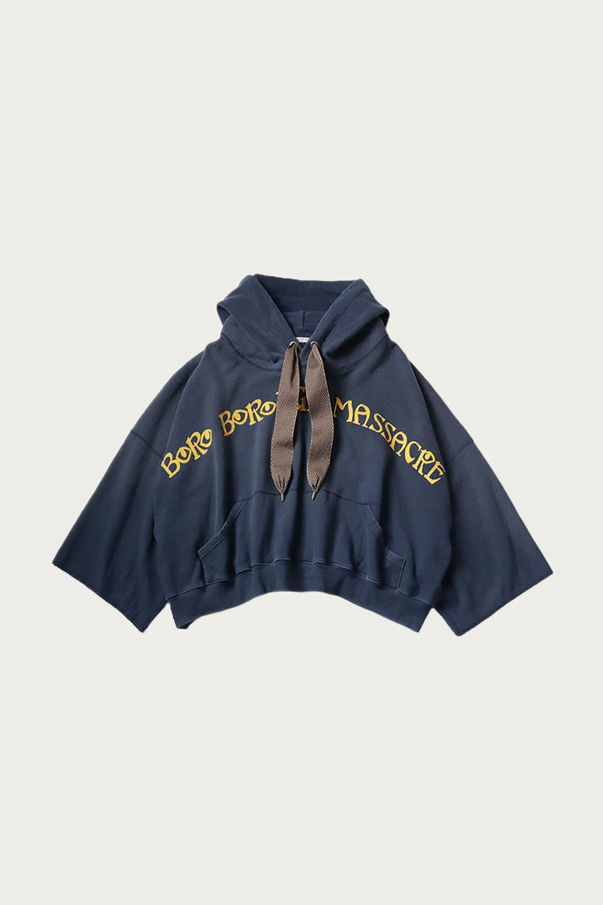 SWT Knit DEVIL Hoodie (BORO BOROUGH MASSACRE)S-font - Navy