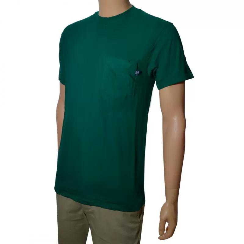 T-Shirt Foundation Pocket - Pine Green