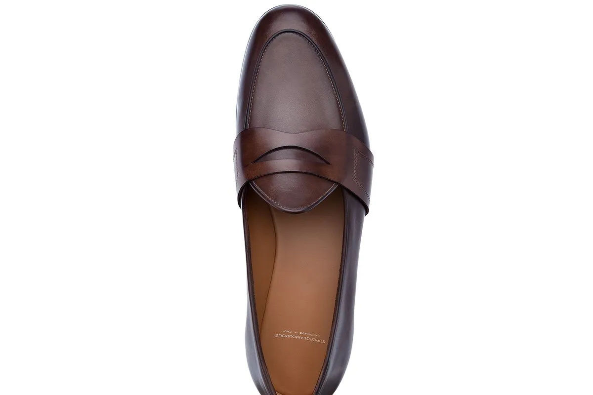 TANGERINE 9 TOLEDO COCOA BELGIAN LOAFERS