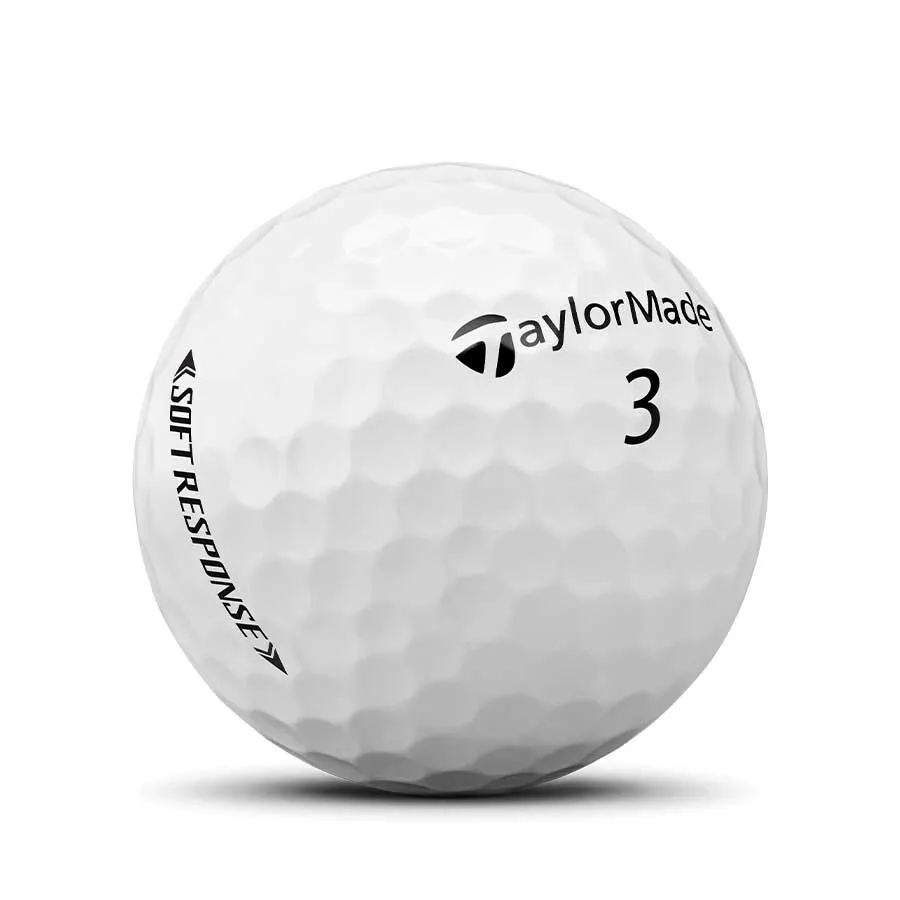 Taylormade 2021 Soft Response Golf Balls 12 Pack White