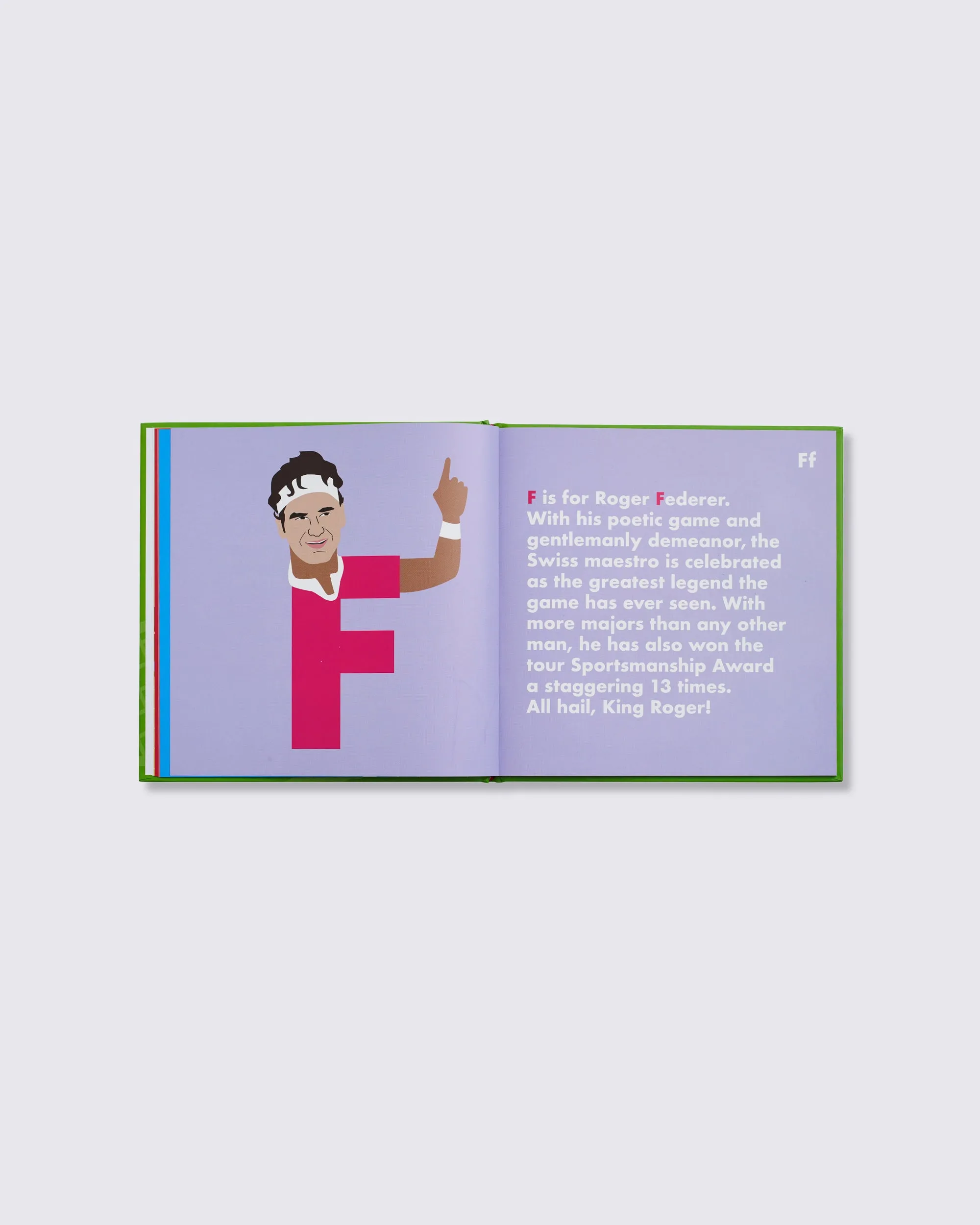 Tennis Legends Alphabet Book
