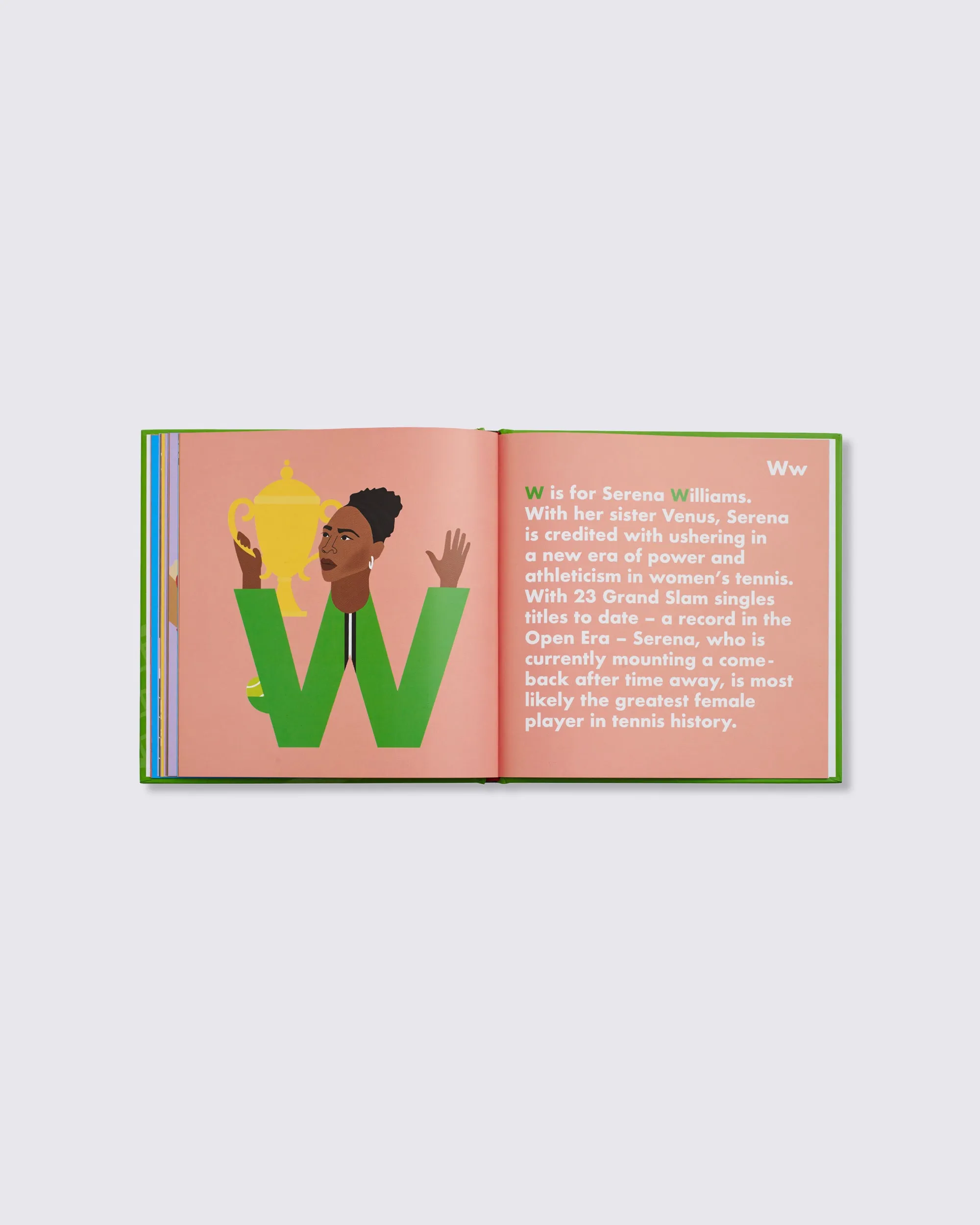 Tennis Legends Alphabet Book