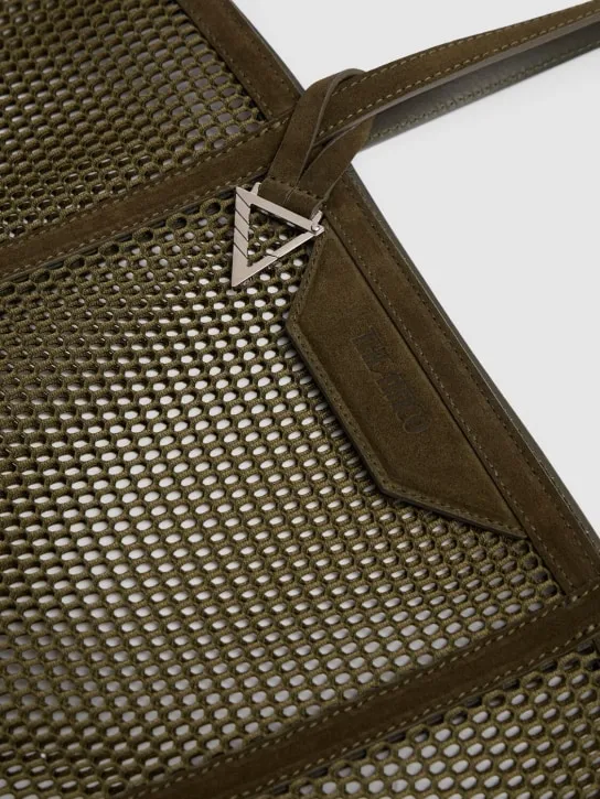 The Attico   Via del Mare net tote bag 