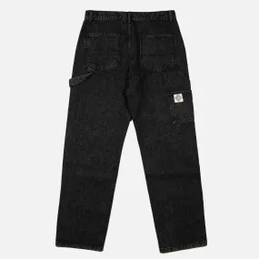 The National Skateboard Co. - Boreray Carpenter Denim Jeans - Washed Black