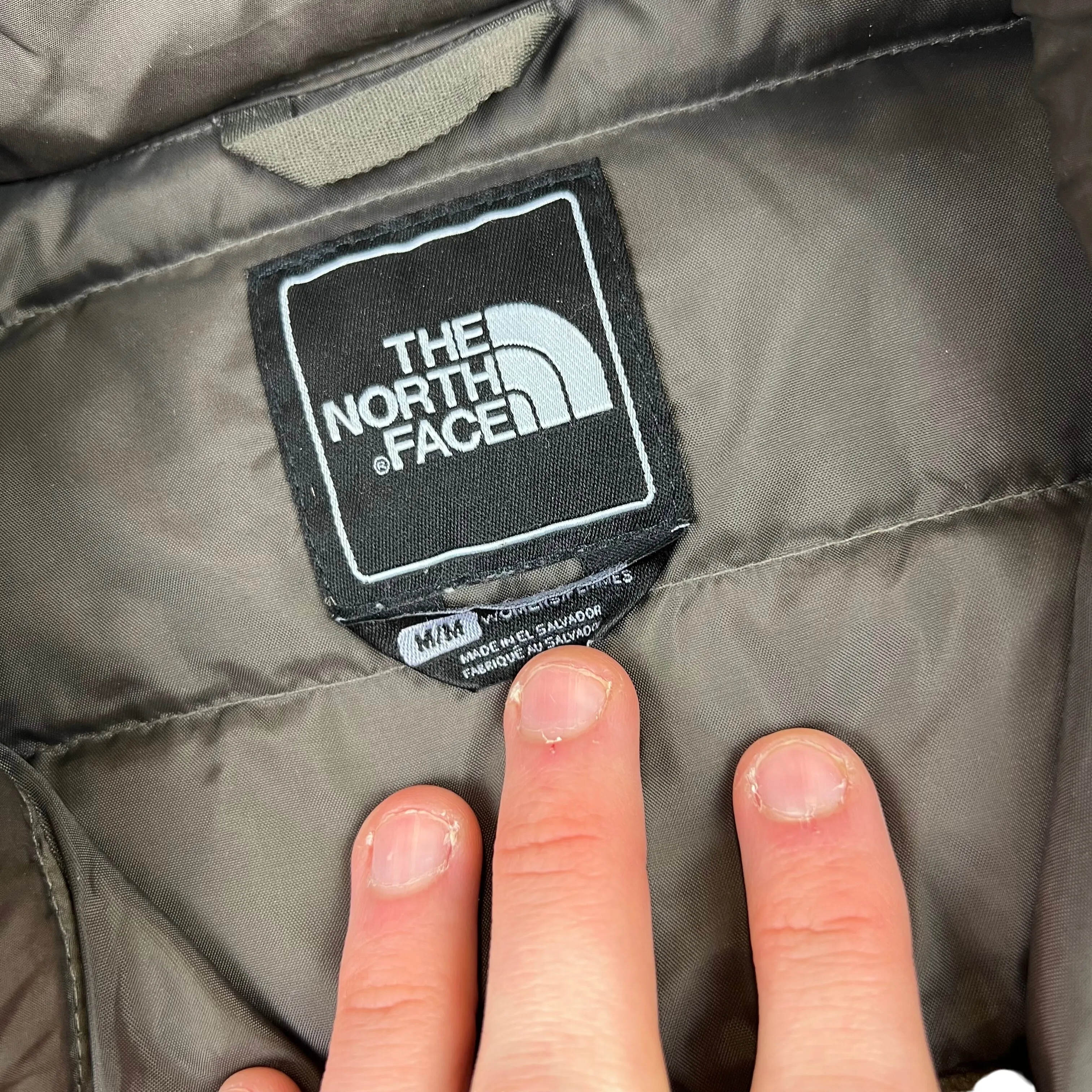 The North Face Brown Denali Puffer Fleece