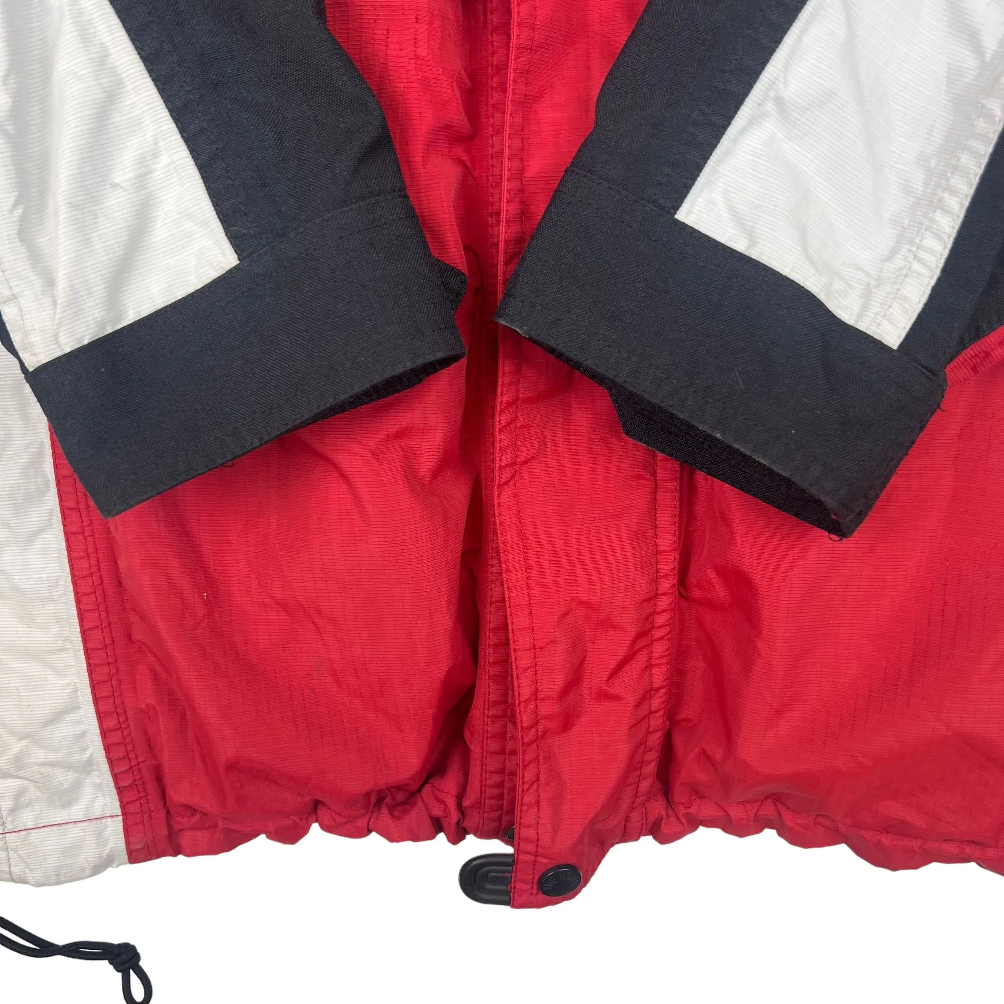 The North Face Colourblock Jacket Red White Black