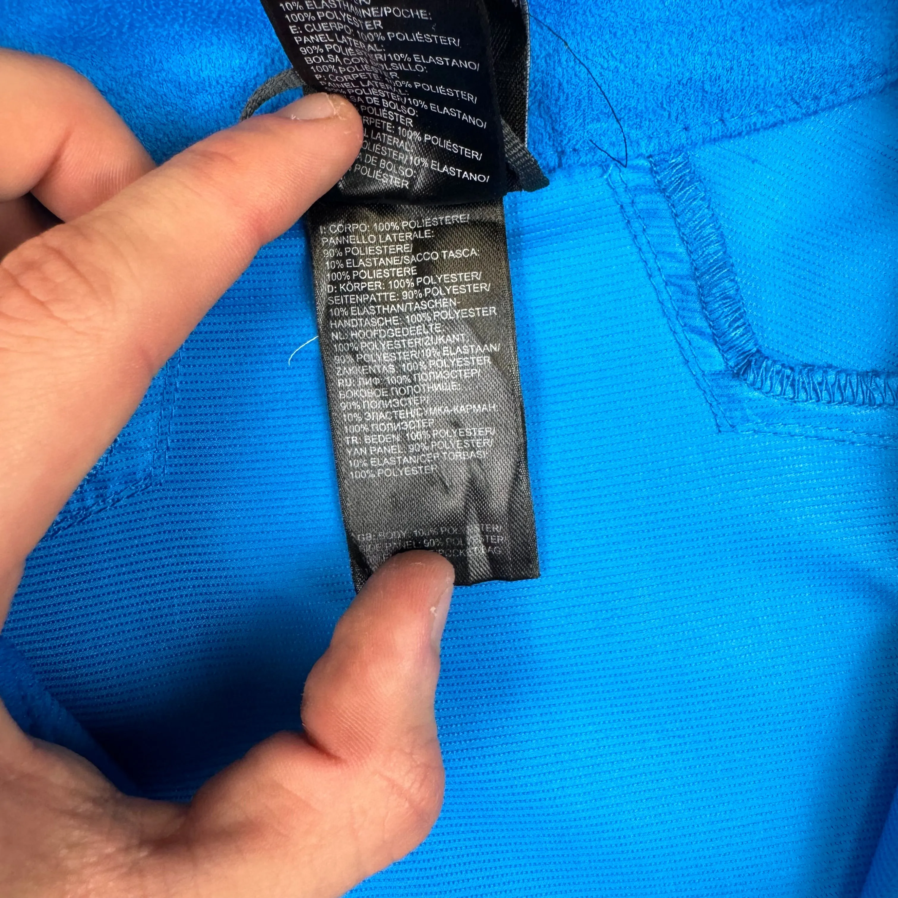 The North Face Full-Zip Soft Shell Jacket Blue