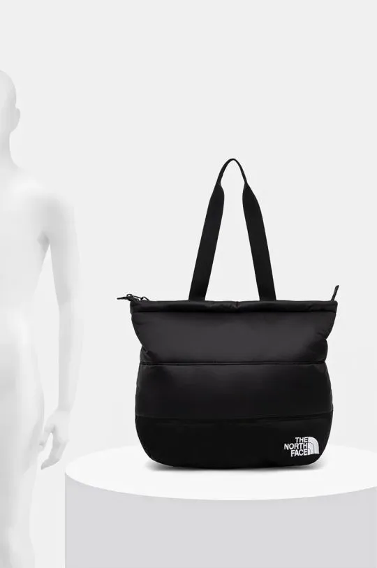 The North Face handbag Nuptse black color NF0A81BU4H01