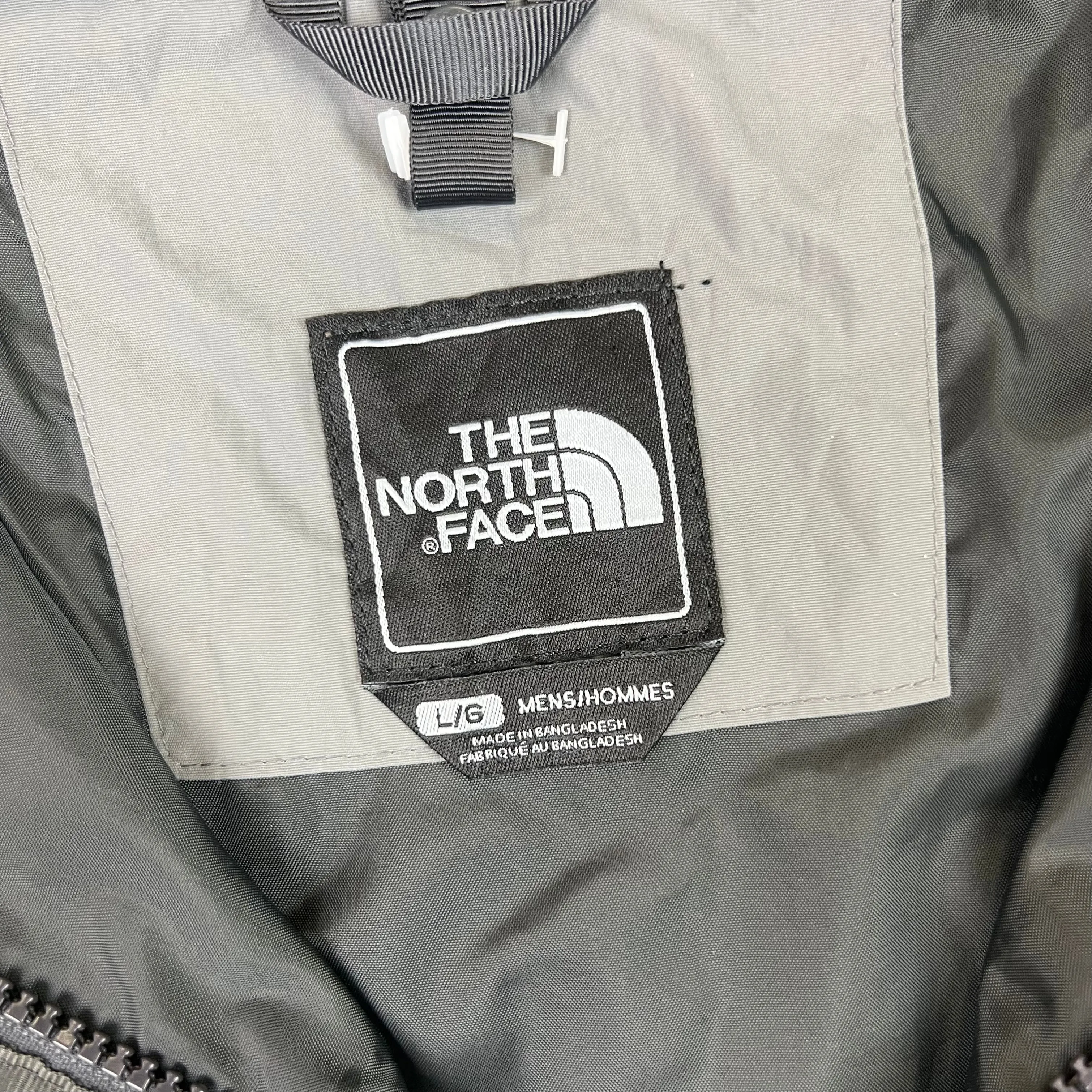 The North Face Hooded Hyvent Jacket Green Grey