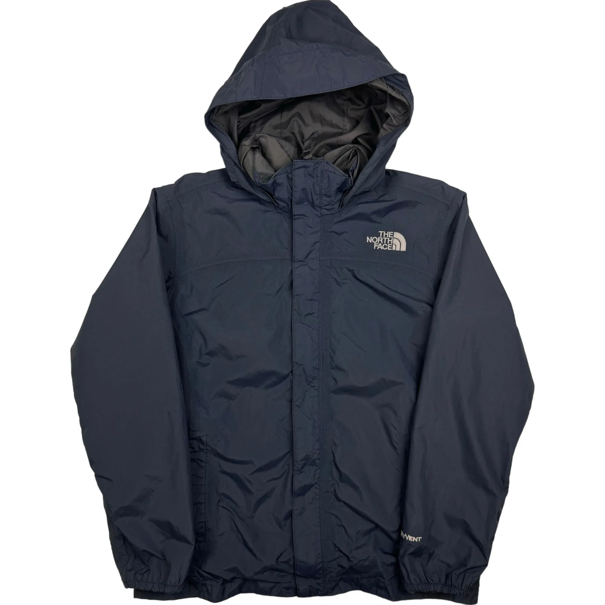 The North Face HyVent Hooded Jacket Navy