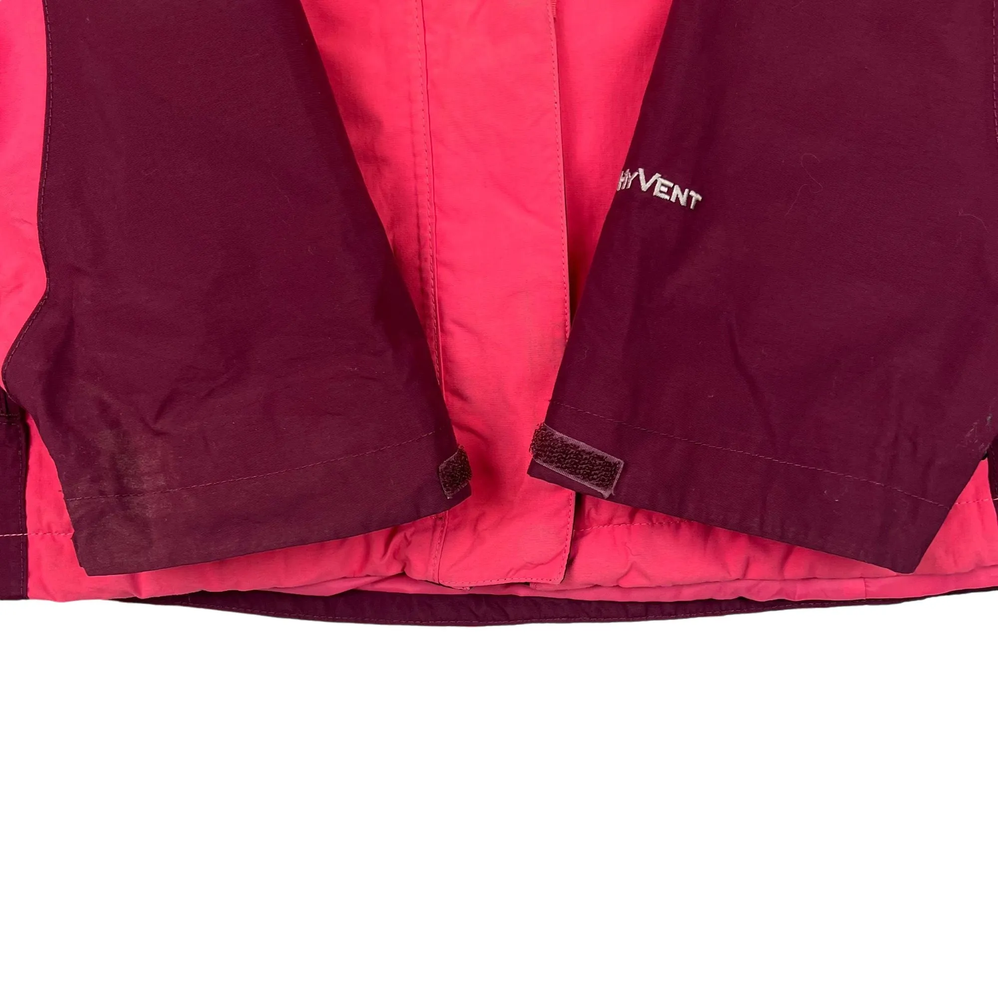 The North Face HyVent Hooded Jacket Pink Purple