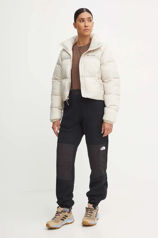 The North Face joggers Retro Denali Pant black color smooth NF0A88YSJK31