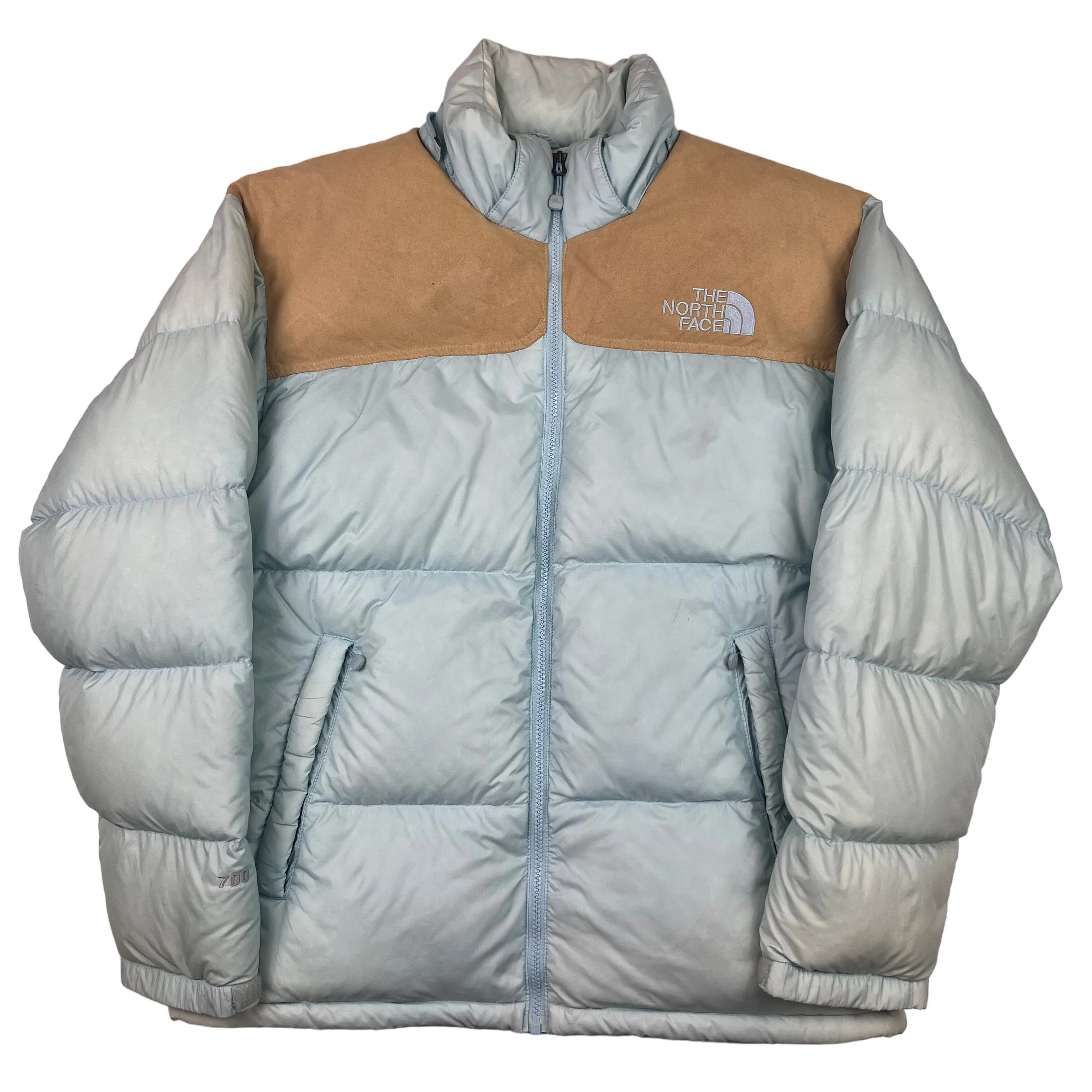 The North Face Nuptse 700 Puffer Jacket with Velour Patches