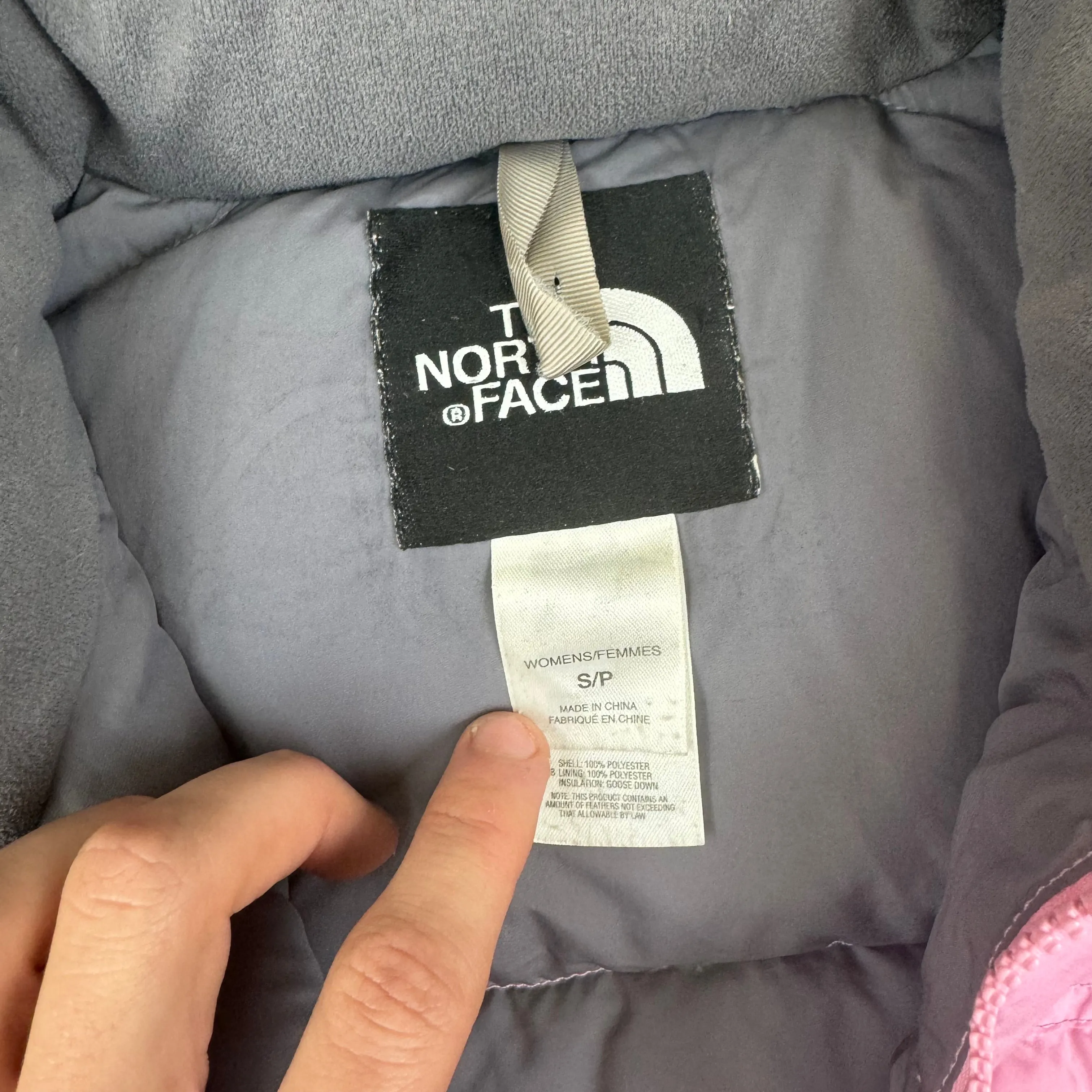 The North Face Puffer Jacket Pink