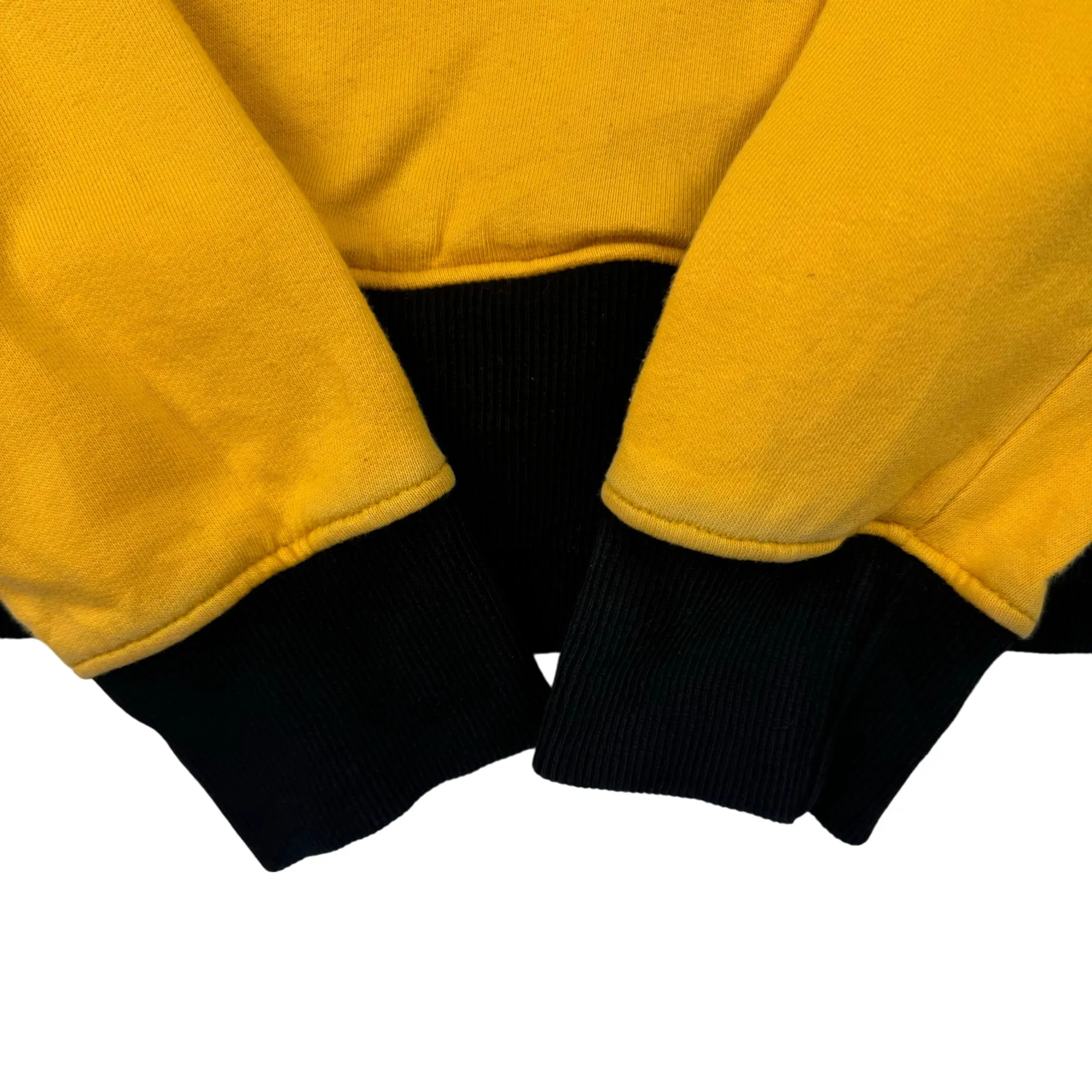 The North Face Pullover Embroidered Hoodie Yellow