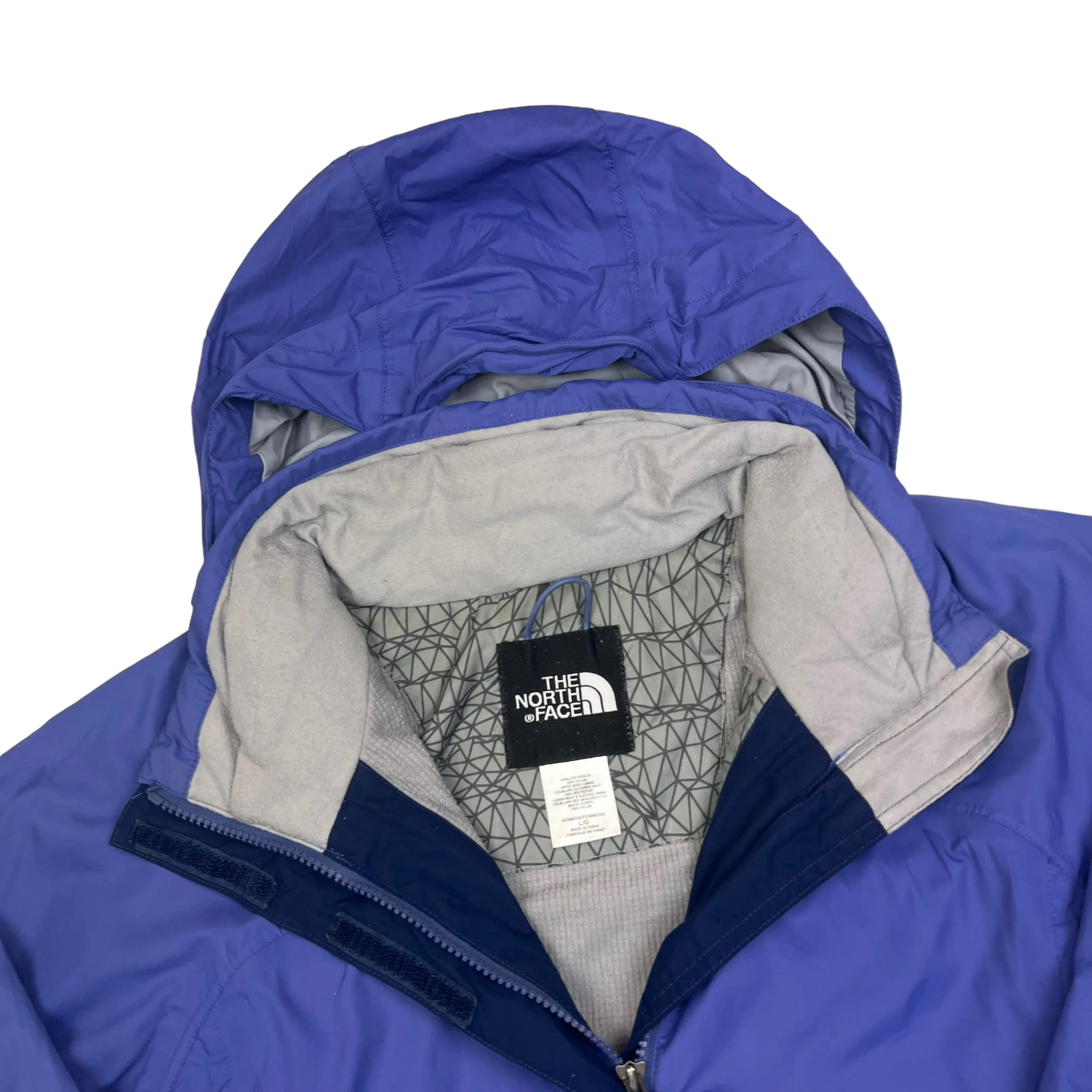 The North Face Purple HyVent Jacket