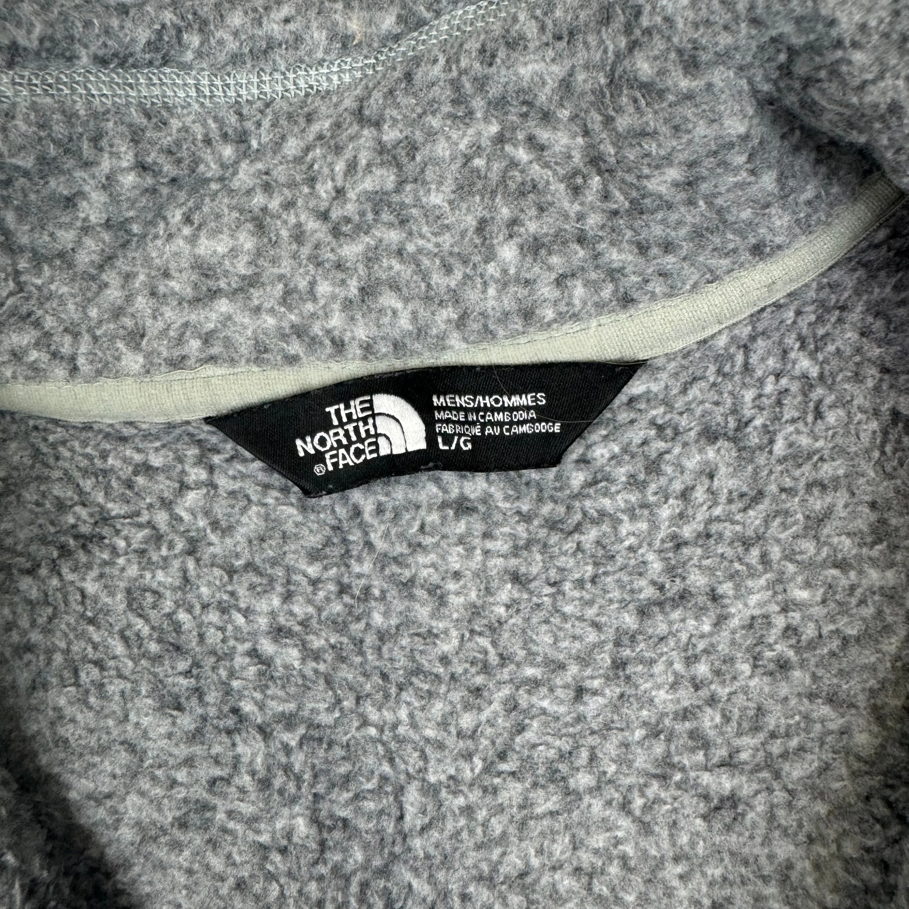 The North Face Quarter-Zip Fleece Grey