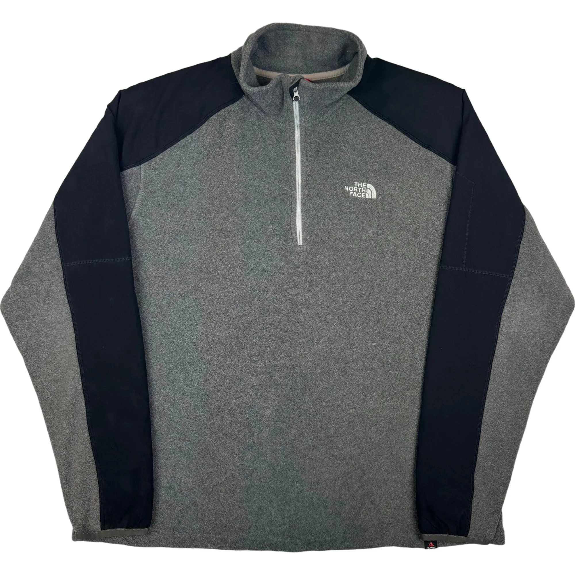 The North Face Quarter-Zip Grey Black Fleece