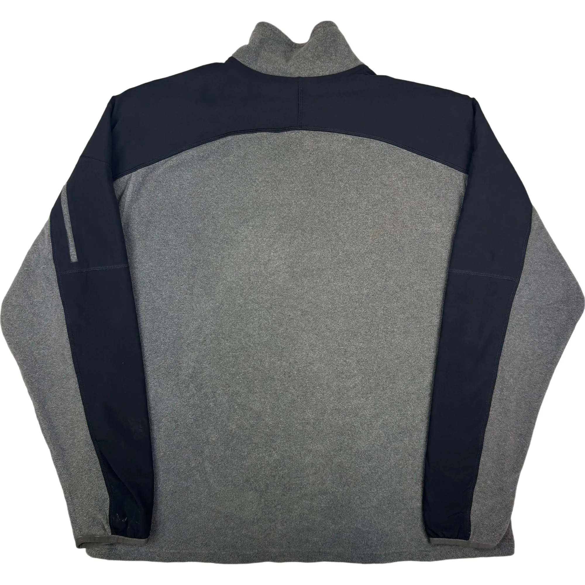 The North Face Quarter-Zip Grey Black Fleece