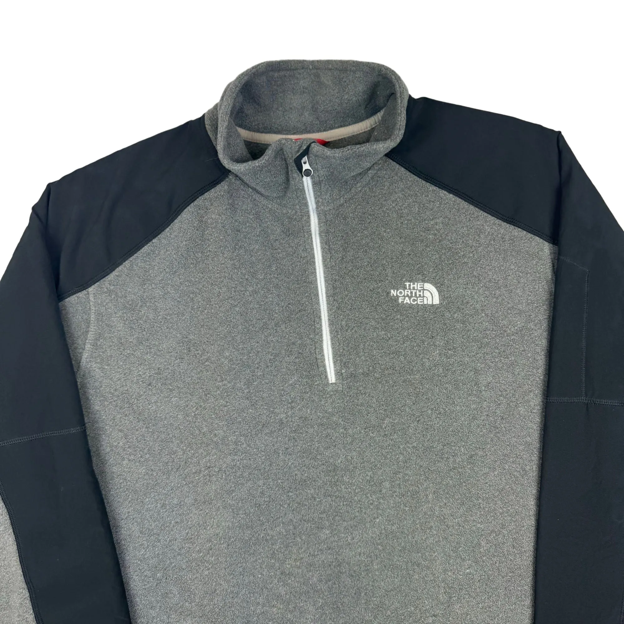 The North Face Quarter-Zip Grey Black Fleece