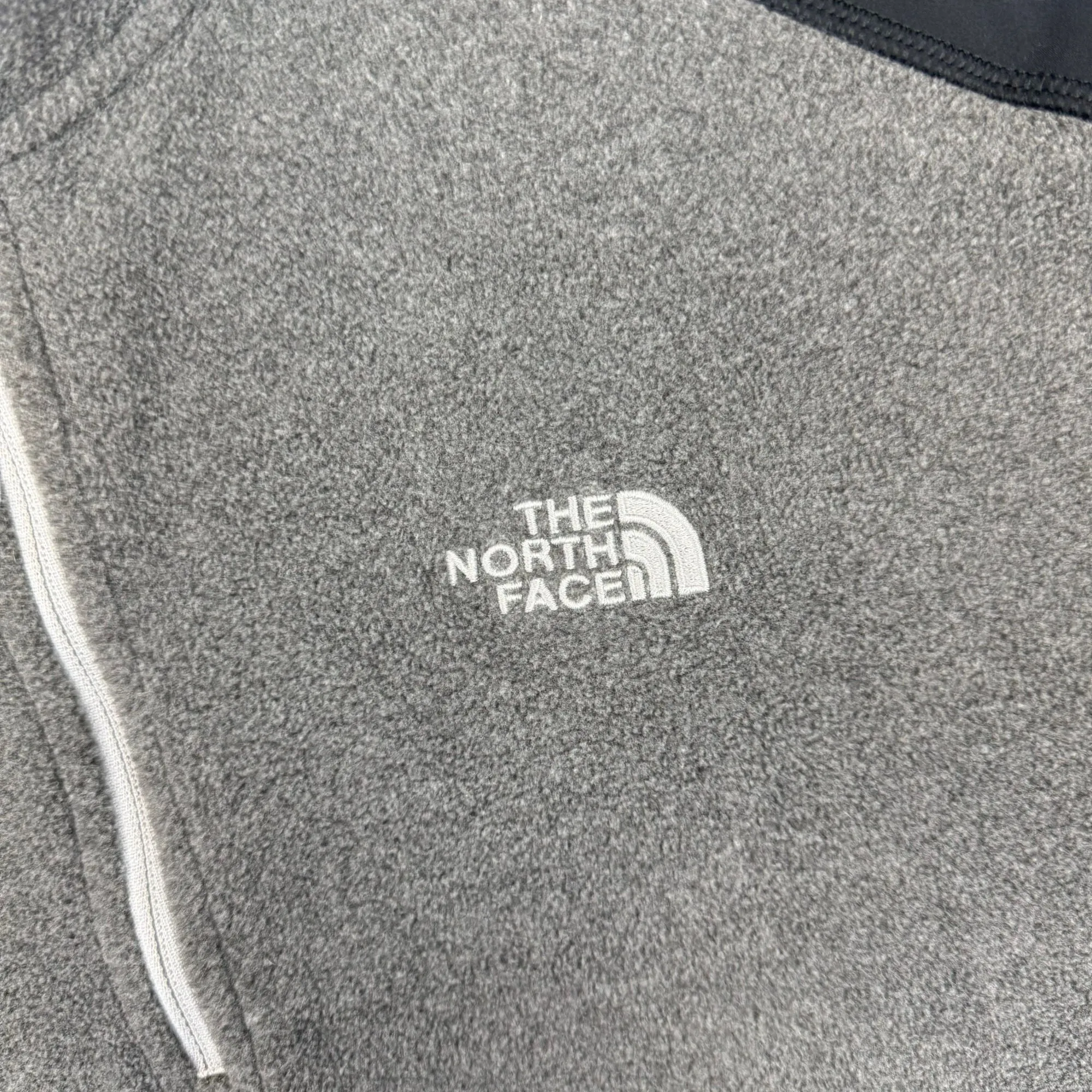 The North Face Quarter-Zip Grey Black Fleece