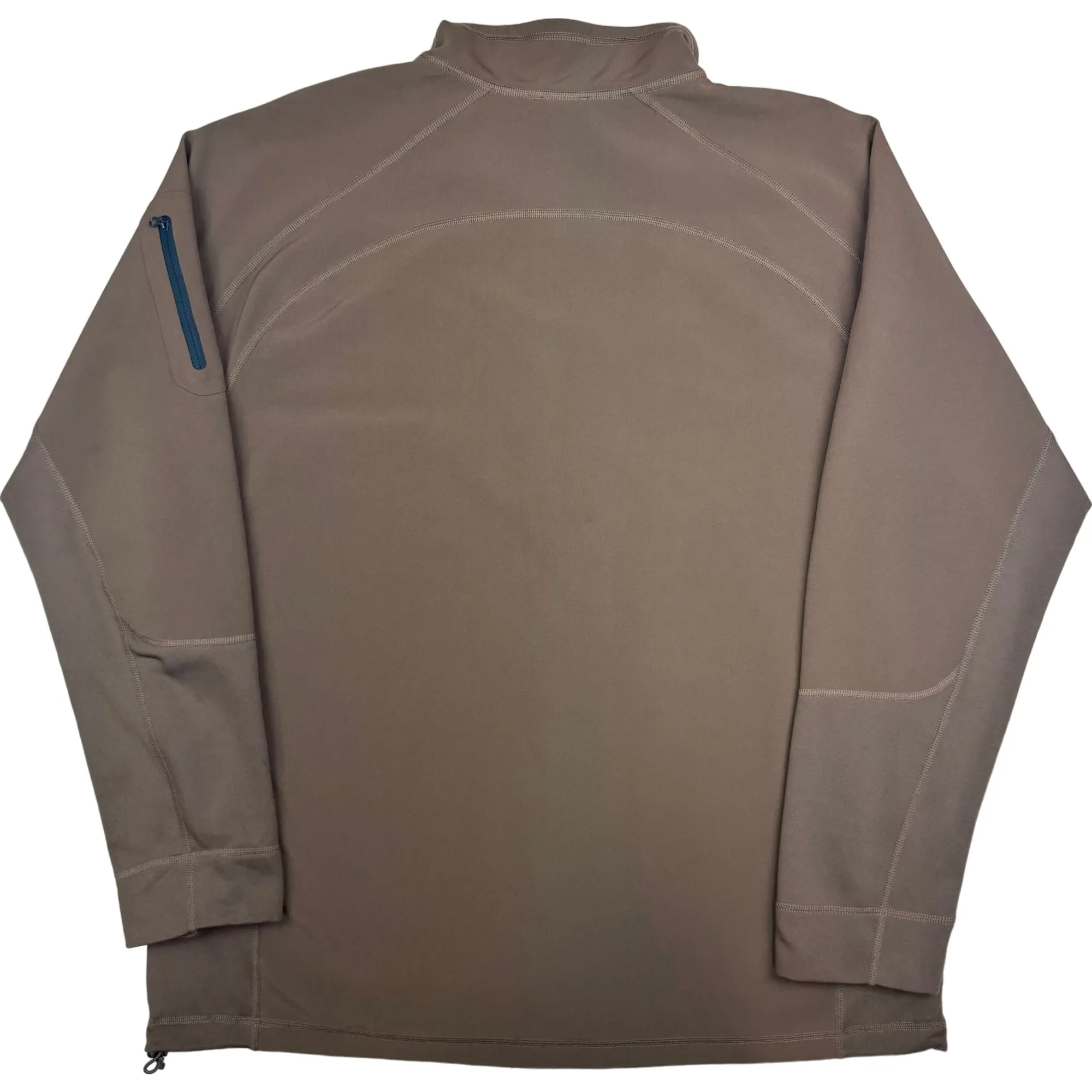 The North Face Quarter-Zip Sweatshirt Brown