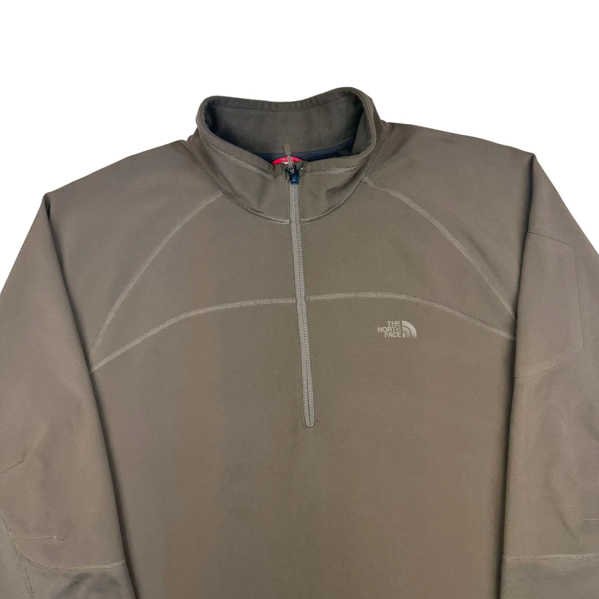 The North Face Quarter-Zip Sweatshirt Brown