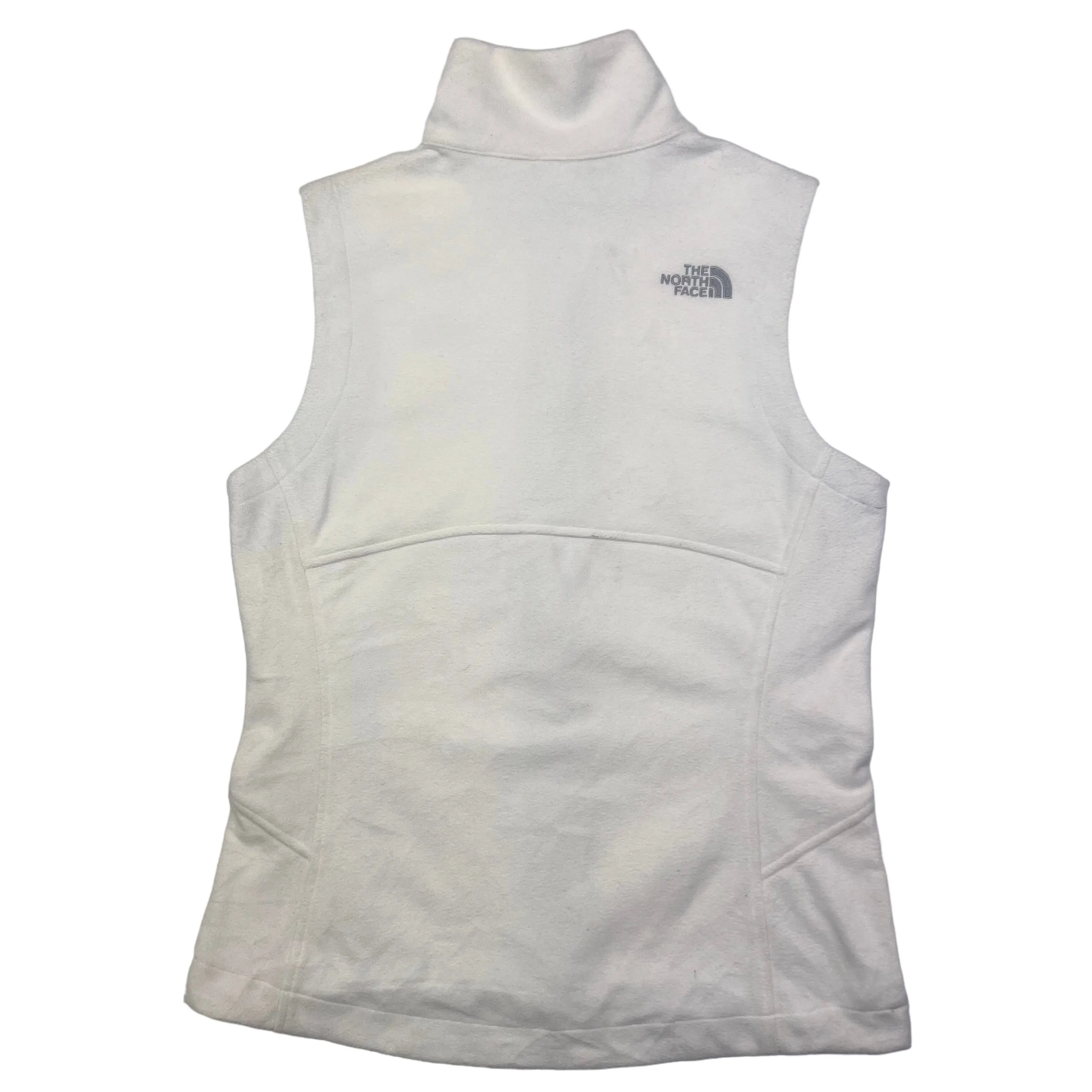 The North Face White Fleece Vest