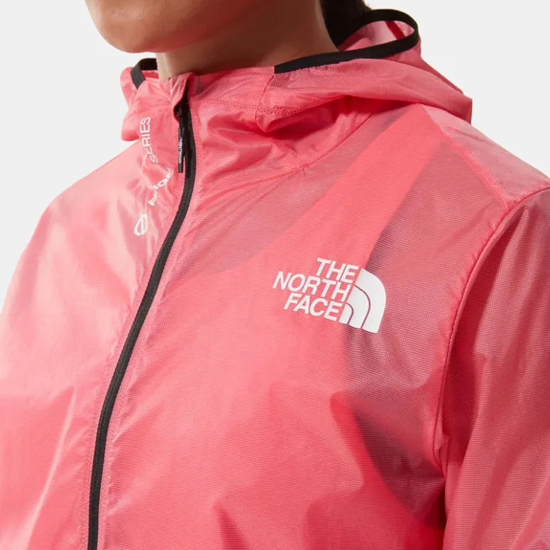 The North Face Women's Flight Series Lightriser Wind Jacket Calypso Coral