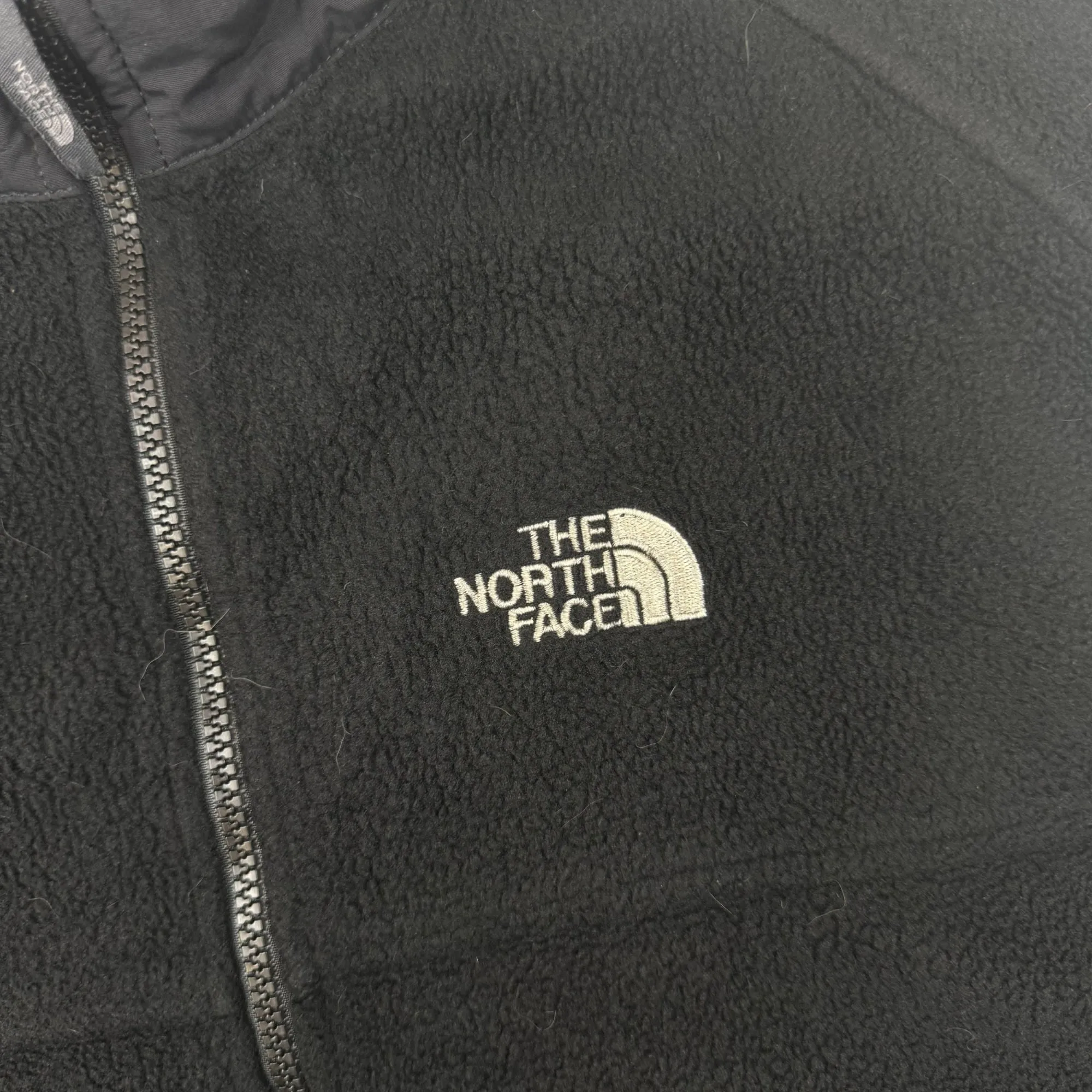 The North Face Zip-Up Gilet Fleece Vest Black