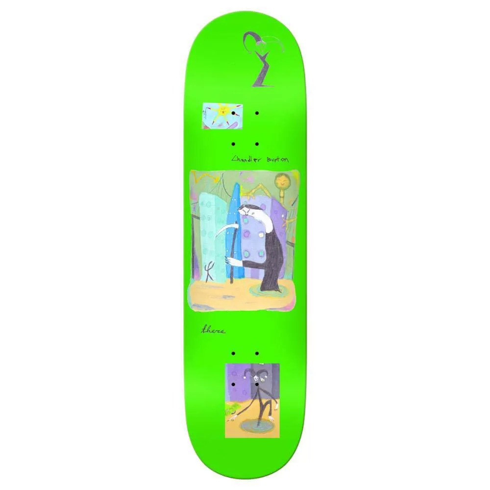 There Skateboard Deck Nadair Chandler Jokerin Pack Green 9