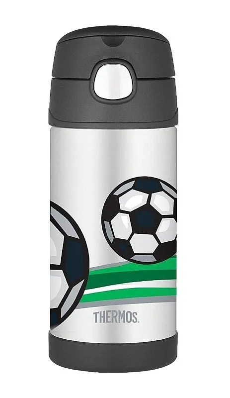 thermos Thermos Funtainer Straw 355 - 120010/Football - kid´s