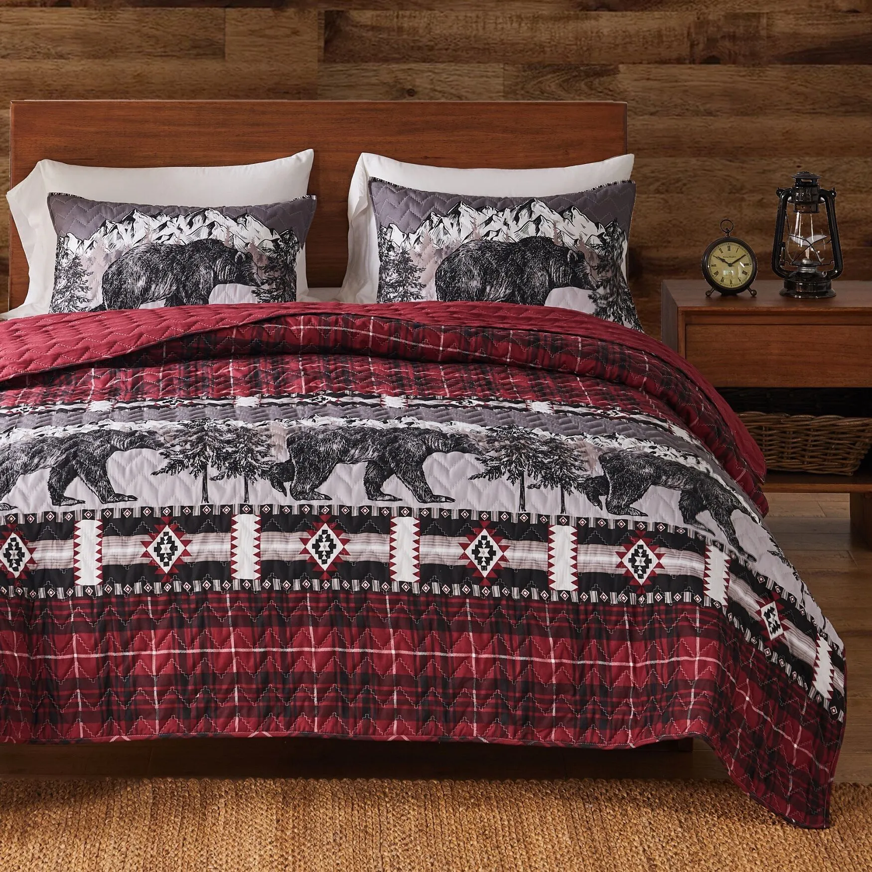 Timberline Quilt And Pillow Sham Set