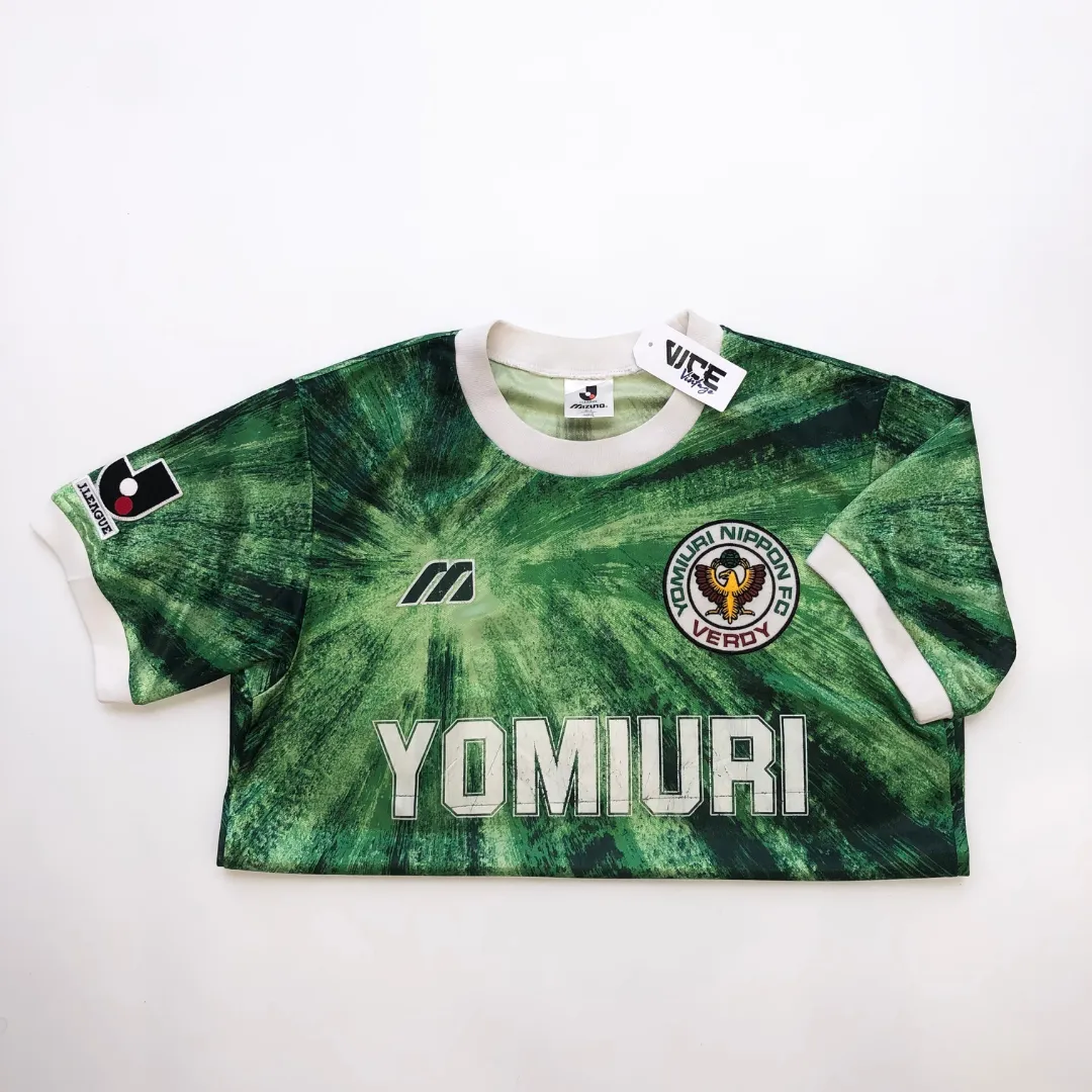Tokyo Verdy 1993/1995 J-League Japan Mizuno Home Football Shirt XL