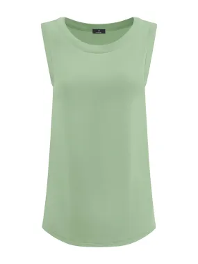 Top in Viscosa Summer - Quiet Green